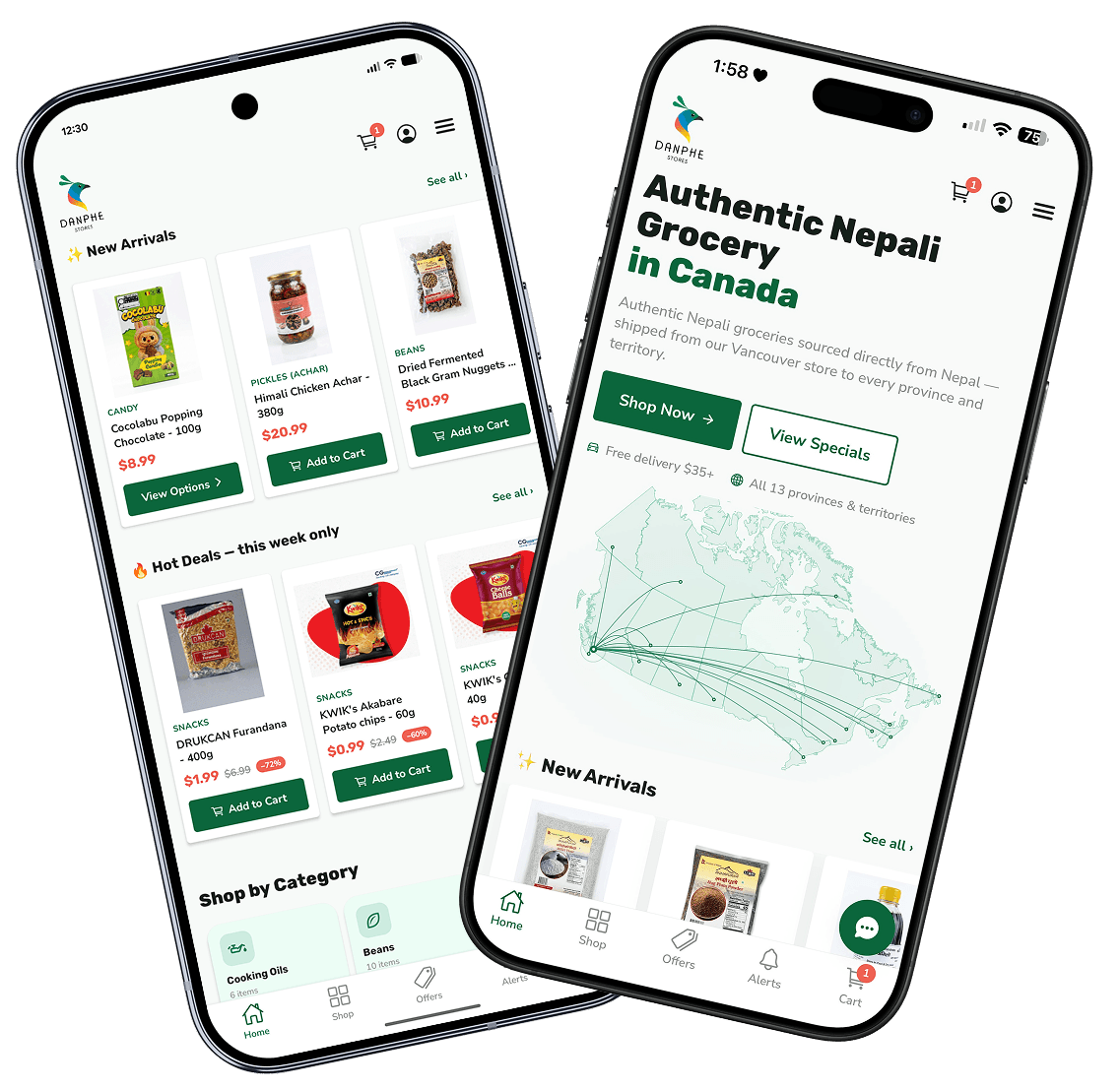 Danphe Stores App — Mobile App